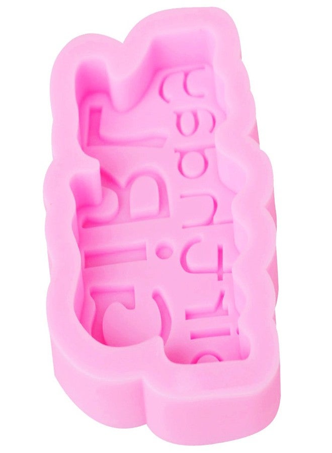 Futaba 3D Happy Birthday Girl Shape Mold - Image 3